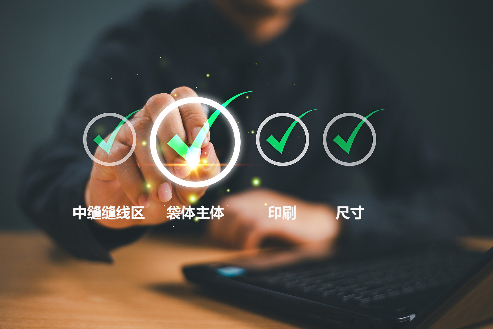 中缝袋视觉检测项目与质量判定